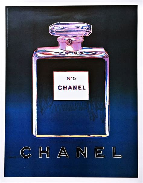 chanel poster andy warhol|Andy Warhol Chanel number 5.